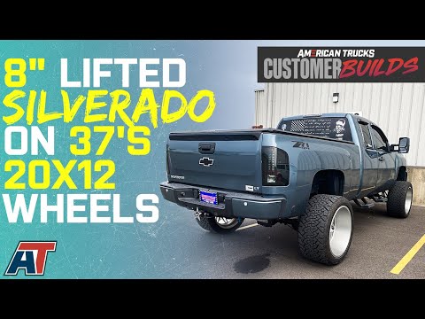 8" Lifted 2013 Silverado on 37" Tires & 20x12 Wheels | AmericanTrucks Customer Builds