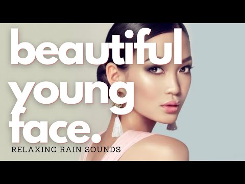 ❋ Beautiful Young Face! ~ Powerful Facelift + Collagen Booster ~ Relaxing Rain Sounds