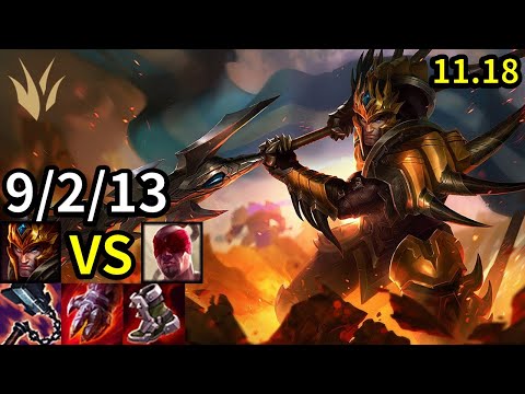 Jarvan IV Jungle vs Lee Sin - KR Master | Patch 11.18