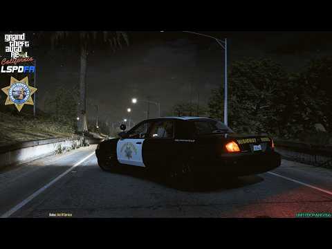 GTA V - LSPDFR 0.4.9🚔 - LA Revo - CHP - Highway Patrol - Late Night Pursuits | Shootouts - 4K