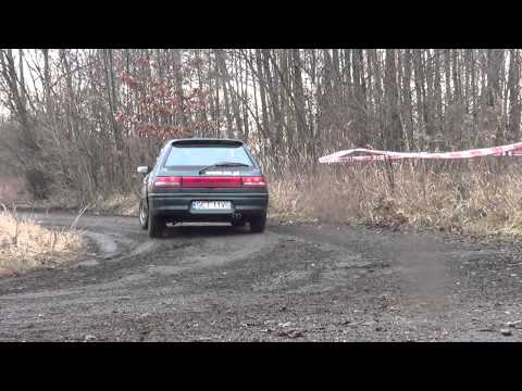 Dawid Holeksa / Mariusz Cieślar - Mazda 323 / Super Sprint Kaczyce 2014