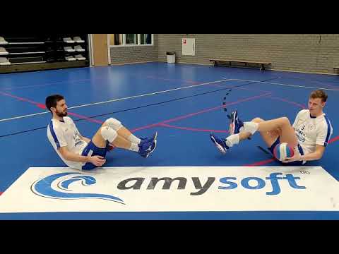 Blijf Coronactief met de volleyballers van Lycurgus