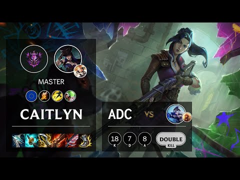 Caitlyn ADC vs Ashe - EUW Master Patch 11.24
