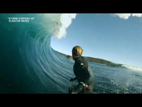 Surfing the World's Biggest Waves in 3D