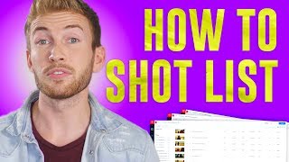 How to Make a Shot List in 2020: A Step-by-Step Guide