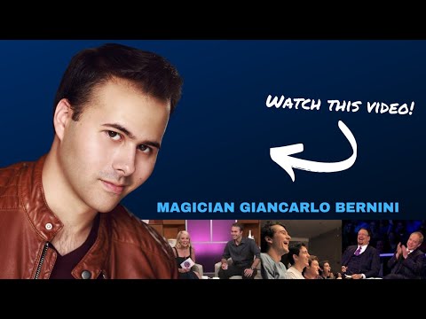 Magic of Giancarlo Bernini video.