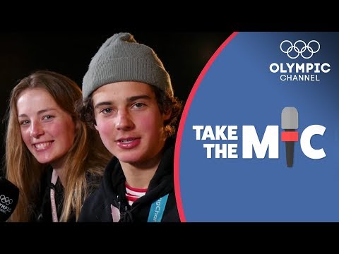New Zealand's Nico Porteous & Zoi Sadowski Synnott relive their PyeongChang 2018 runs | Take the Mic