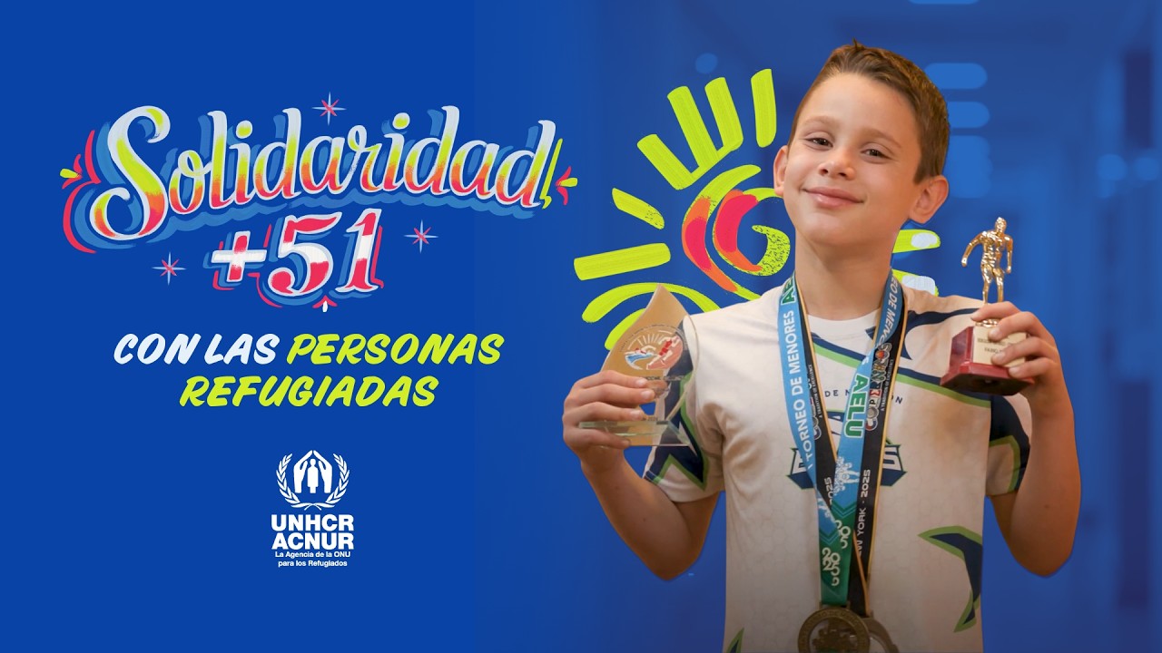 Fabio, el niño venezolano que representa al Perú en matemáticas y natación