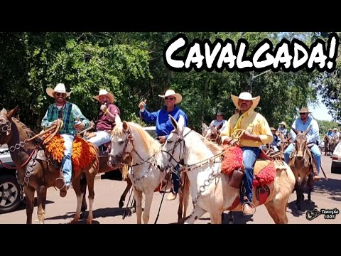 Chegada da Cavalgada Rodeio Fest de Maracaí/SP 2022 ( PARTE 3) - Tradição 100%