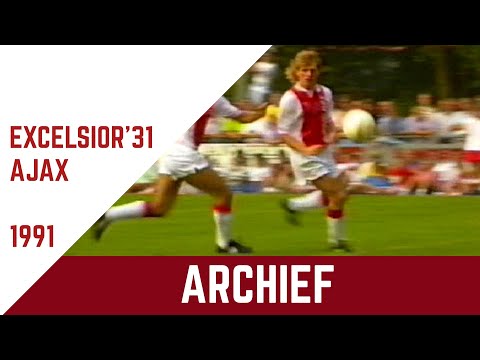 ARCHIEF | Samenvatting Excelsior'31 - Ajax (Oefenwedstrijd 1991)