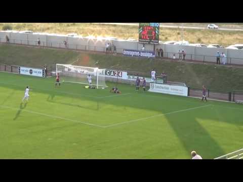 ASF Andrézieux -  Montceau Bourgogne : les Buts