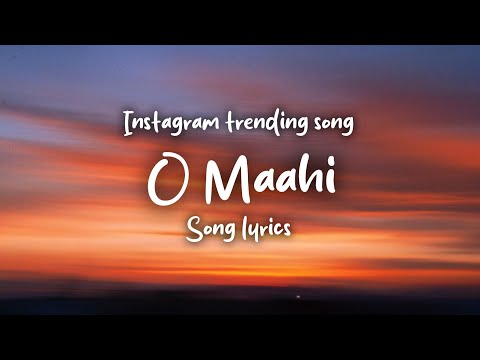 O maahi - (lyrics video) dunki - Shahrukh Khan - tapasee - Instagram trending song