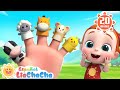 La Familia Dedo Versión Animales De Granja LiaChaCha En Español Canciones Infantiles