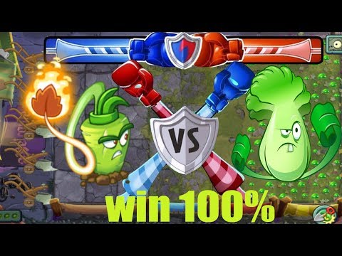 Pvz 2 BattleZ:  Win 100% Wasabi Whip Vs Bonk Choy Tournament! Gameplay 2019