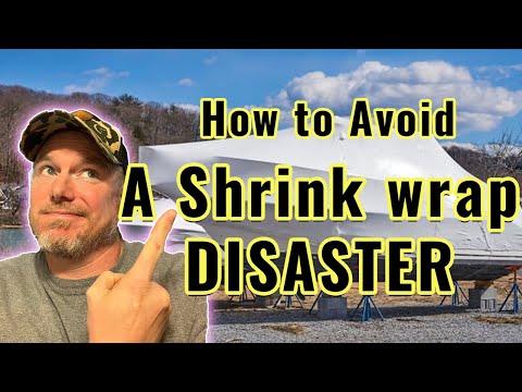 HOW TO SHRINK WRAP YOUR BOAT -The right way-