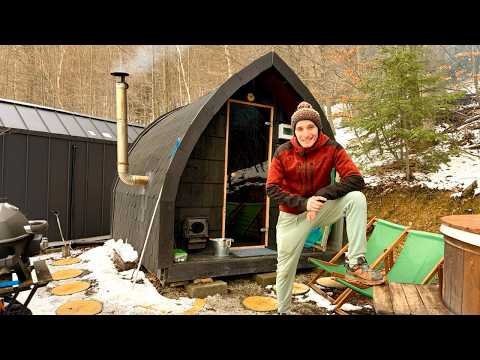 Spring is just around the corner, breakfast in a wooden cottage!