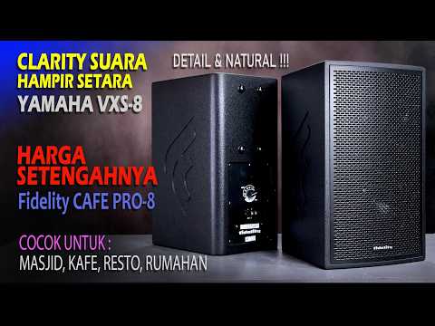 Almost as good as the Yamaha VXS 8, at half the price, Fidelity Cafe Pro 8