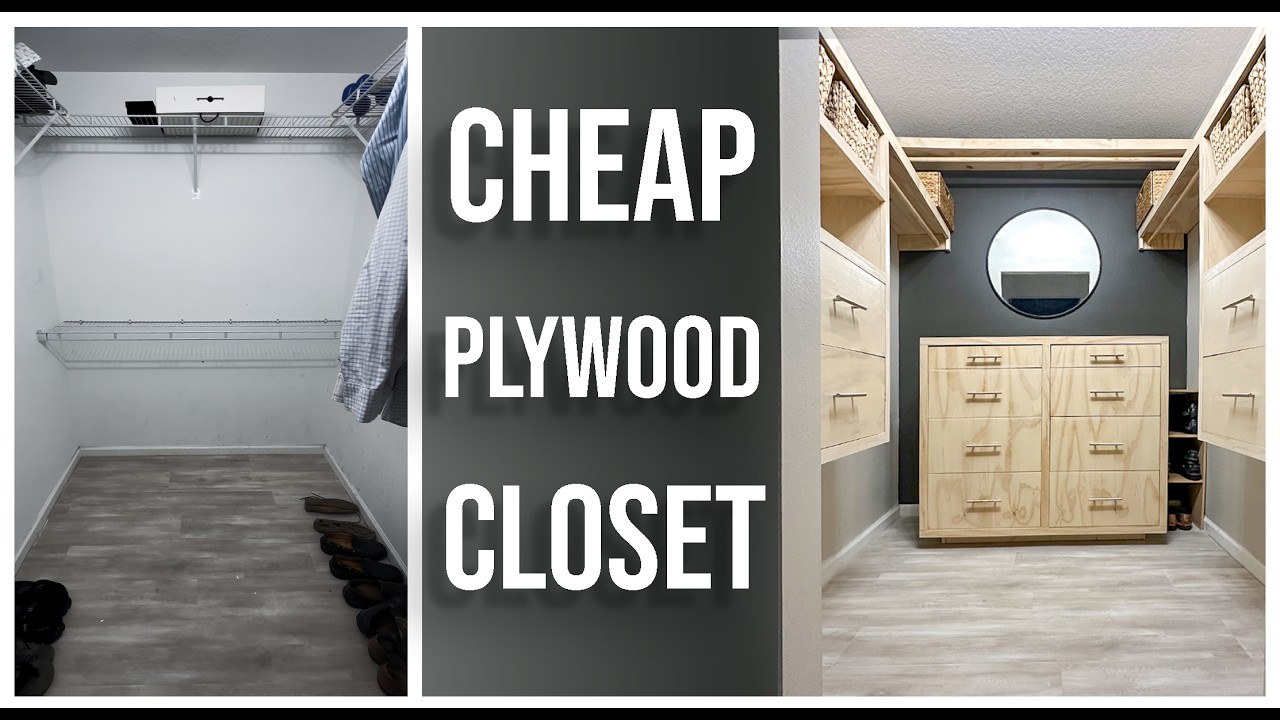 How to Build a Custom Closet Dresser on a Budget