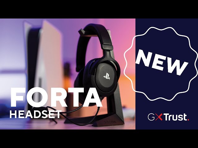 Video teaser per The Forta headset for PS5™ consoles is licensed to win
