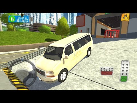 Multi Floor Garage Driver People Carrier - Car Driving Simulator 3D - Android iOS Gameplay