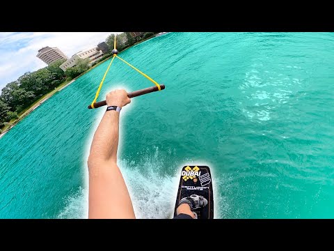 THIS WAKEBOARD PARK IS SICK!