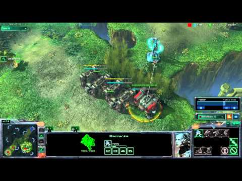 NeverBeen Marine SCV all in vs Protoss
