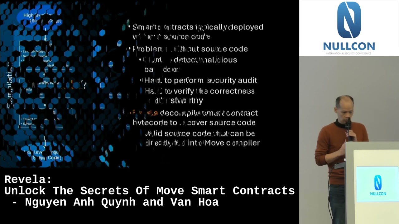 Nullcon Berlin 2024 | Revela: Unlock The Secrets Of Move Smart Contracts- Nguyen Anh Quynh & Van Hoa