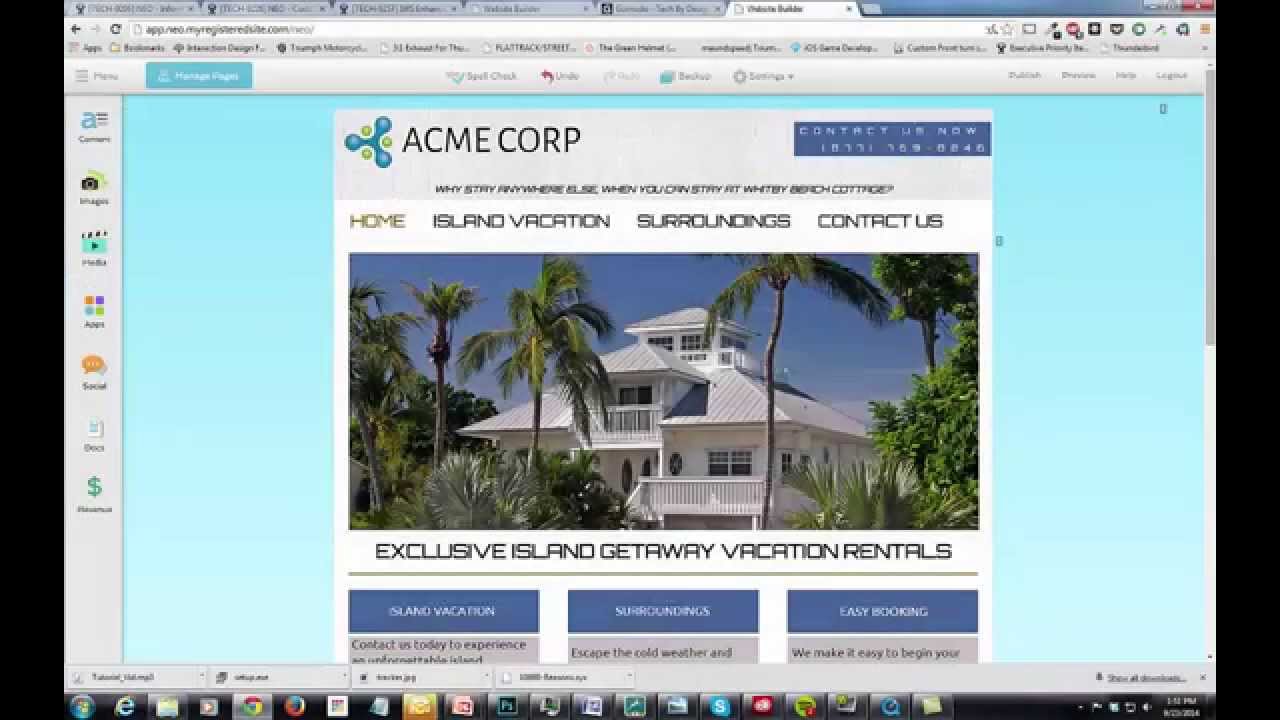 Website Builder Tutorial 01 - Getting Started