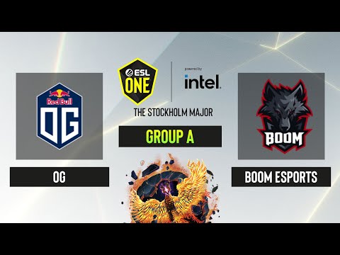 Dota2 - OG vs. BOOM Esports - Game 1 - Group A - ESL One Stockholm 2022