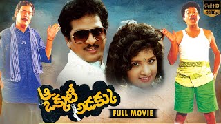 Aa Okkati Adakku  Telugu Full Length Movie  Rajend