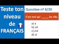 Test de français