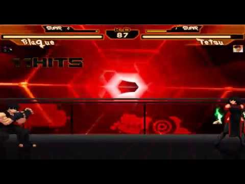 Mugen Epic Battle Blaque and Dark Storm K v.s. Tetsu and Ryu