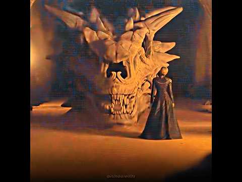 Cersei Saw Balerion Dragon Head 🐉🔥🥶 #shorts #houseofthedragon #gameofthrones