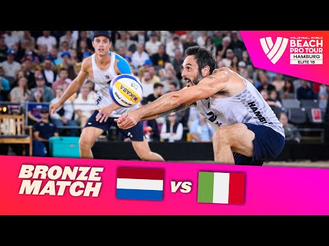 Boermans/de Groot vs. Cottafava/Nicolai - Bronze Match Highlights | Hamburg 2024 #BeachProTour