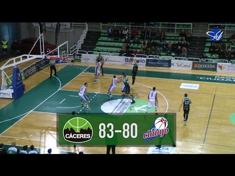 Resumen: Cáceres Patrimonio de la Humanidad - Calzados Robusta [LEB Oro 16/17]