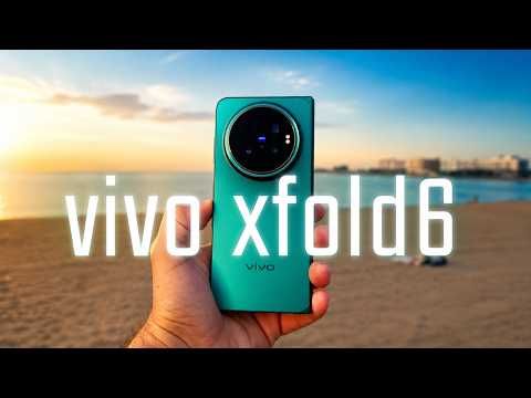 Vivo X Fold 6 - el PRIMER PLEGABLE con ÓPTICA 200mm y.. ¡VAYA CÁMARAS!💥🤯