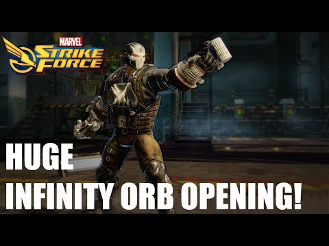 Huge Infinity Orb Opening! - Marvel Strike Force