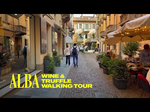 Truffles and Wine Walking Tour in Alba, Italy - 4K