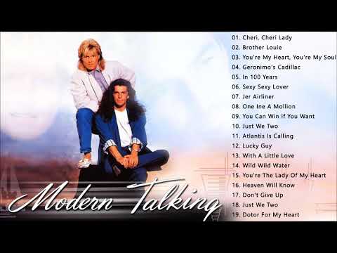 Modern Talking Greatest Hits 2021 -  You're My Heart, You're My Soul - Best Of 708's, 80's,90'sc