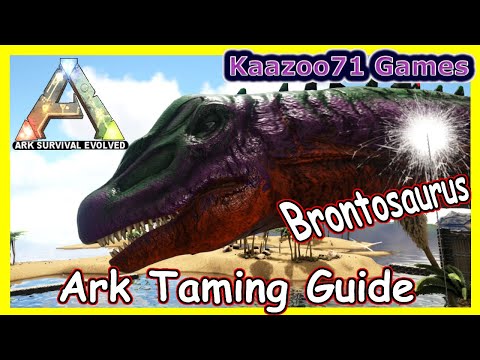 How to Tame a Brontosaurus in Ark 💥- Bronto