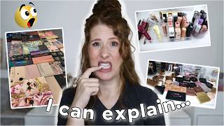 How much makeup is TOO much?! | Makeup Inventory Update