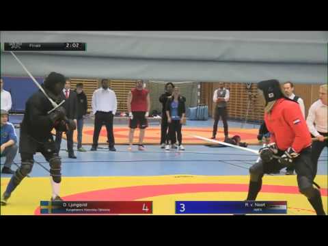 Swordfish 2012 Longsword Final - Dennis Ljungqvist vs Rory Van Noort