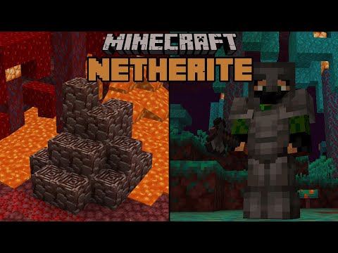 Minecraft 1.16 - How to get Netherite Armor and Tools!