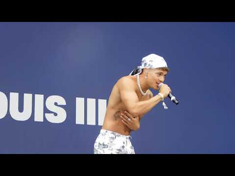 Louis III Performing High Frequency On The Trafalgar Square Stage At Pride London.Saturday 01/07/23