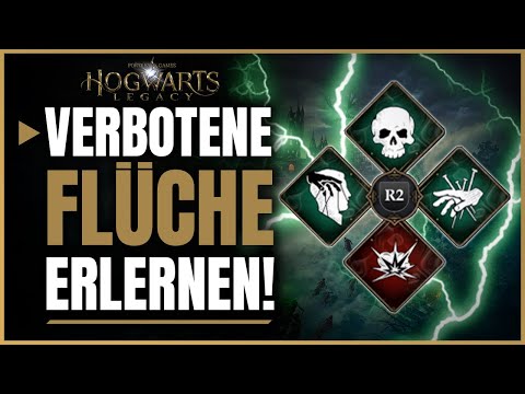 Hogwarts Legacy with Avada Kedavra, Crucio und Imperio