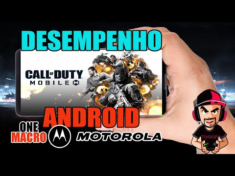 TESTE CALL OF DUTY MOBILE MOTOROLA ONE MACRO