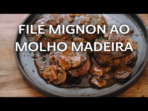 Filet Mignon with Madeira Sauce - Easy and Quick - Chef Felipe Caputo