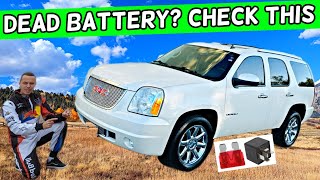 WHY DEAD BATTERY, ALTERNATOR NOT CHARGING GMC YUKON XL 2007 2008 2009 2010 2011 2012 2013 2014