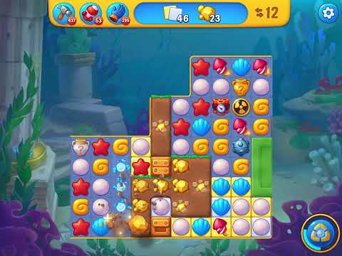 Fishdom level 7011 no boosters フィッシュダム ノーマル [Friend's]