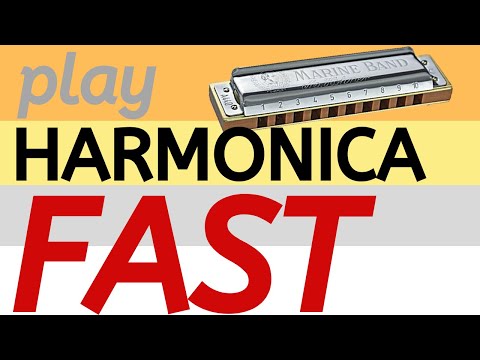 How to play fast harmonica licks